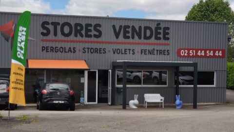 Devanture d'agence de Stores Vendée à La Roche-sur-Yon