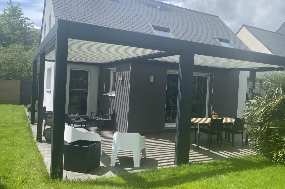 Pergola Bioclimatique Rennes Sylvain 1 1