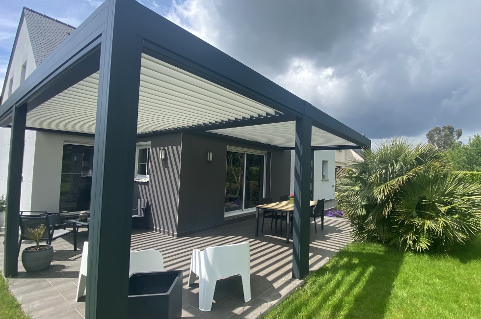 Pergola Bioclimatique Rennes Sylvain 4 1